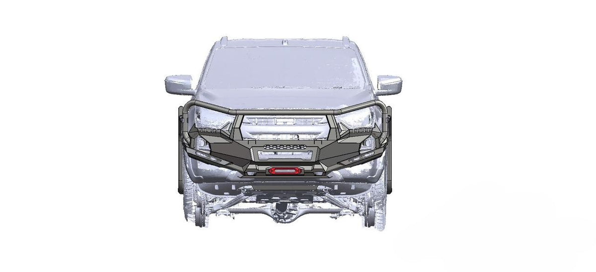 Isuzu D-Max (2024+) Badger Front Bumper or Honey Badger Bullbar