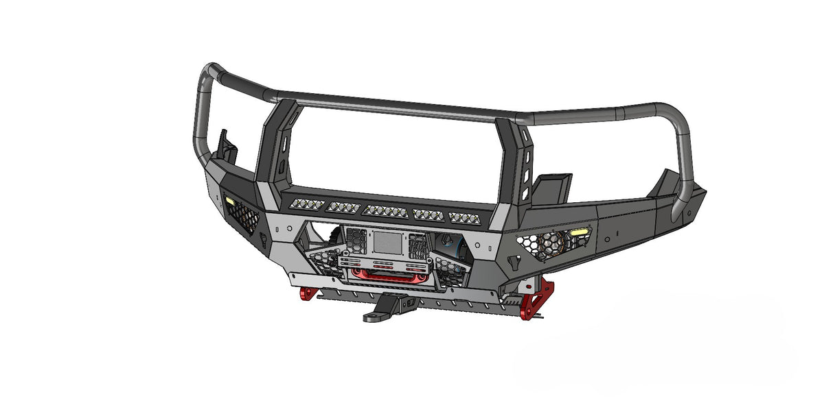 Ford Ranger Next Gen (2022+) Fox Front Bumper or Jackel Bullbar