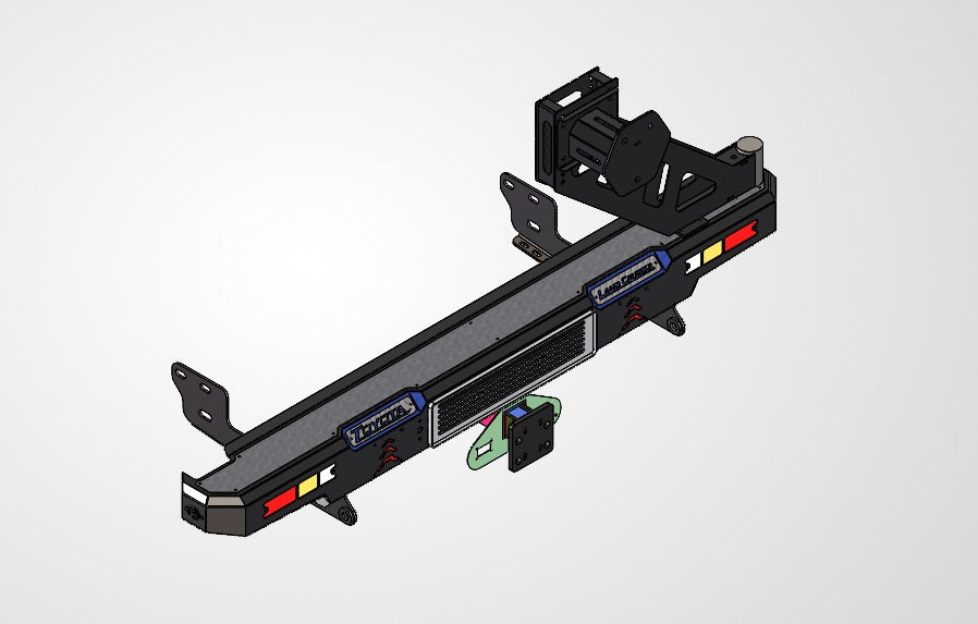Toyota Land Cruiser 79 Series (2024-2026) Buffel Rear Bumper