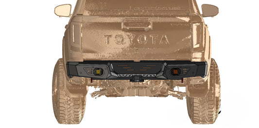 Toyota Hilux GD6 (2020-2025) Roan Rear Bumper