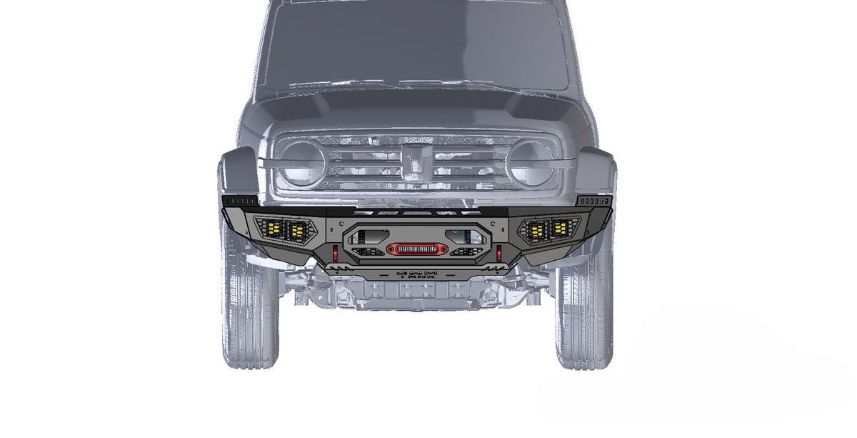 GWM Tank 300 (2020-2024) Aluminium Front Bumper/ Bullbar