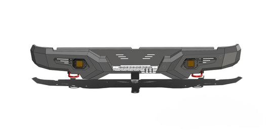 Toyota Hilux GD6 (2015-2019) Nyala Rear Bumper