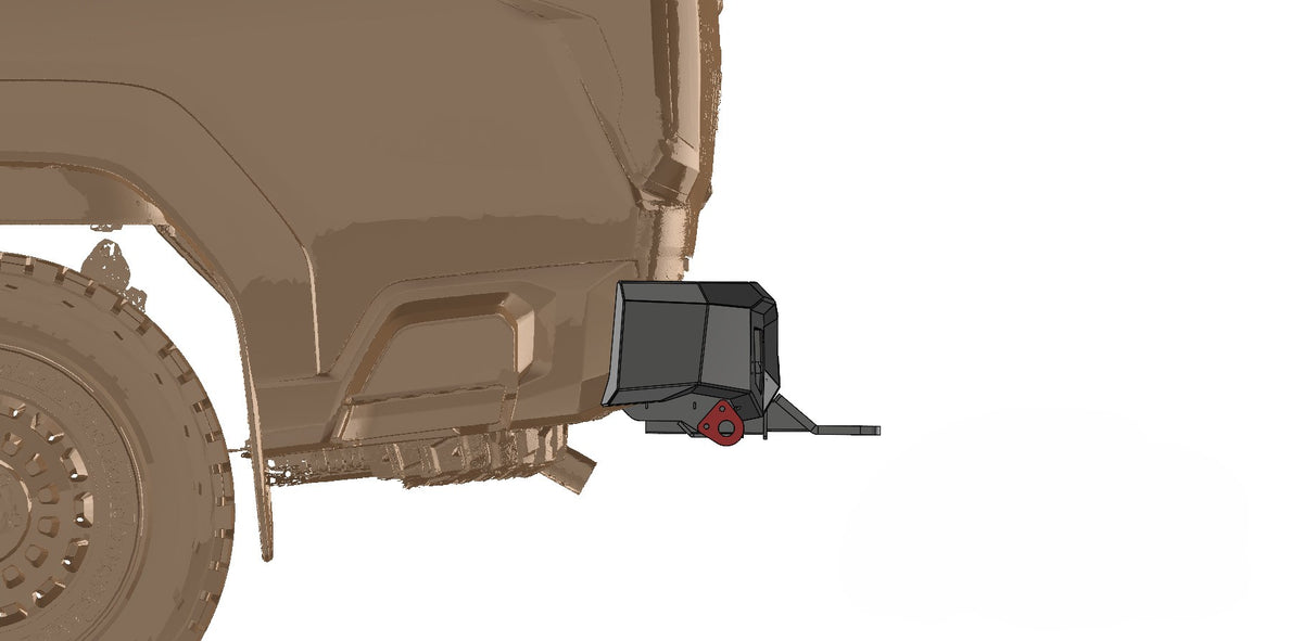 Toyota Hilux GD6 (2020-2025) Roan Rear Bumper