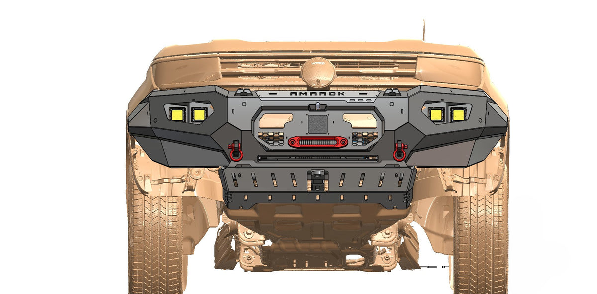 VW Amarok (2022+) Caracal Front Bumper