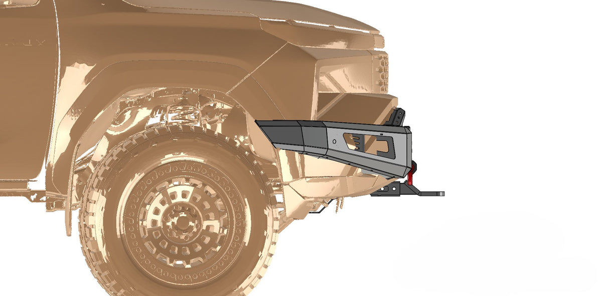 Toyota Hilux (2026+) Sable Front Bumper - 9th Generation