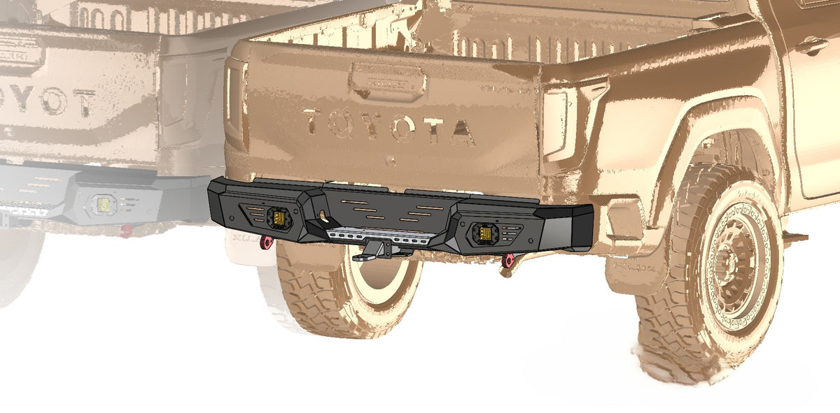 Toyota Hilux GD6 (2020-2025) Roan Rear Bumper