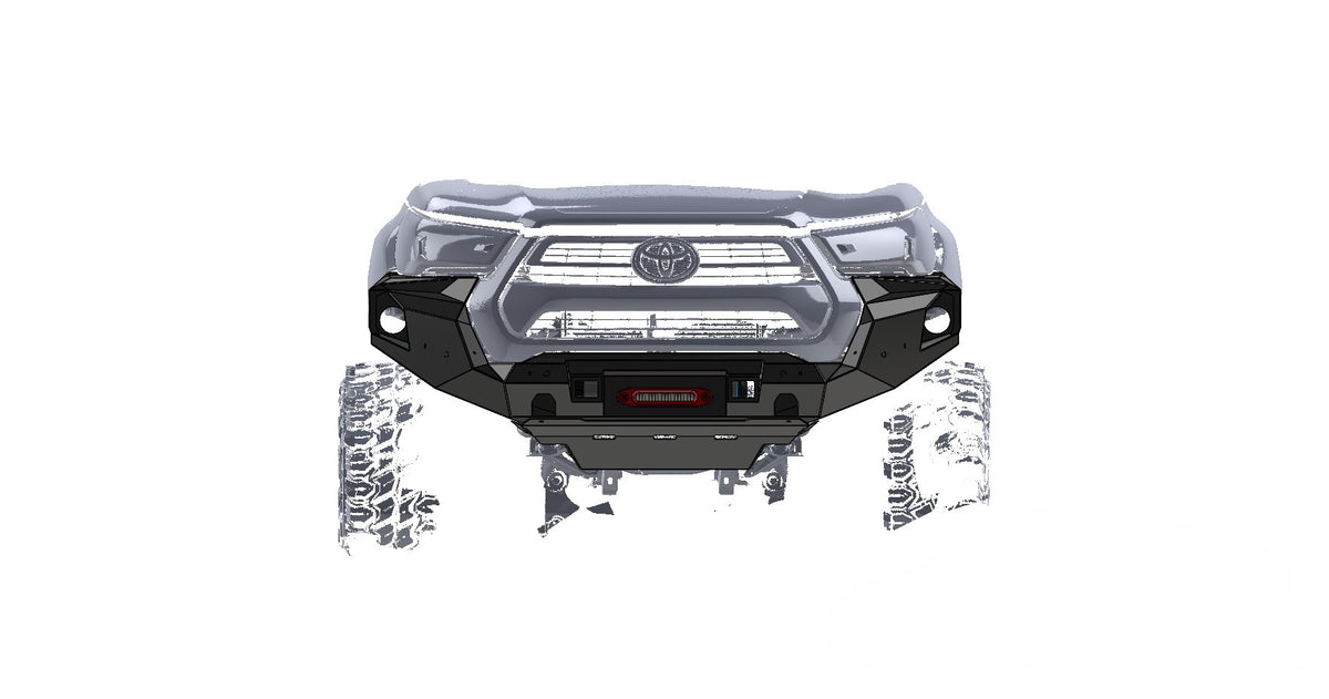 Toyota Hilux GD6 (2020-2025) Roan Front Bumper or Roan Bull