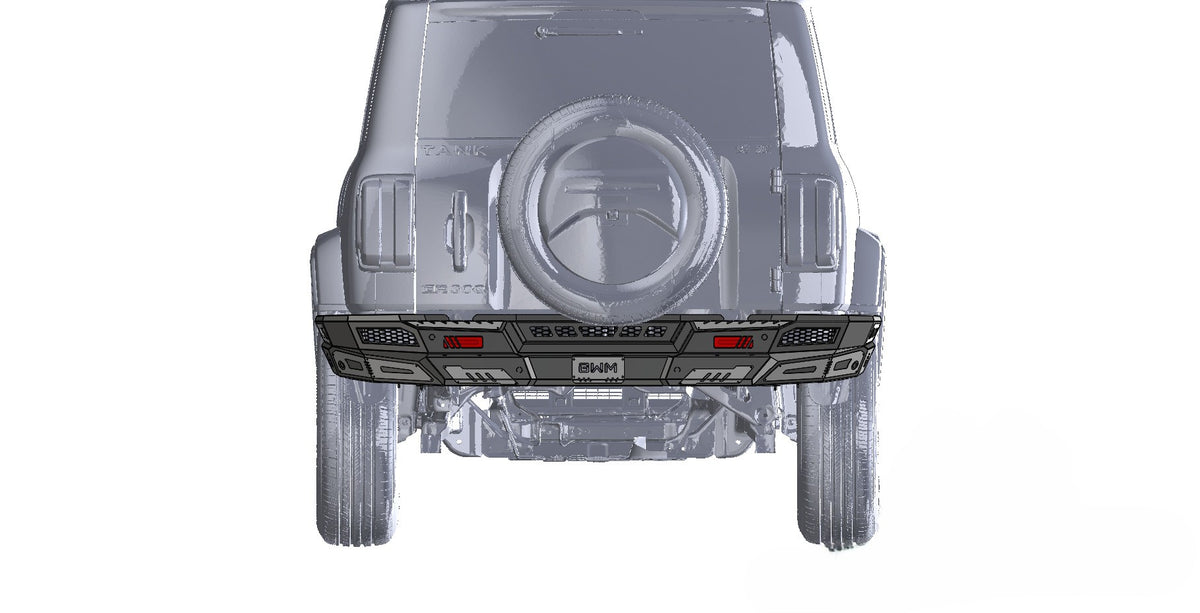GWM Tank 300 (2020-2024) Mild Steel Rear Bumper
