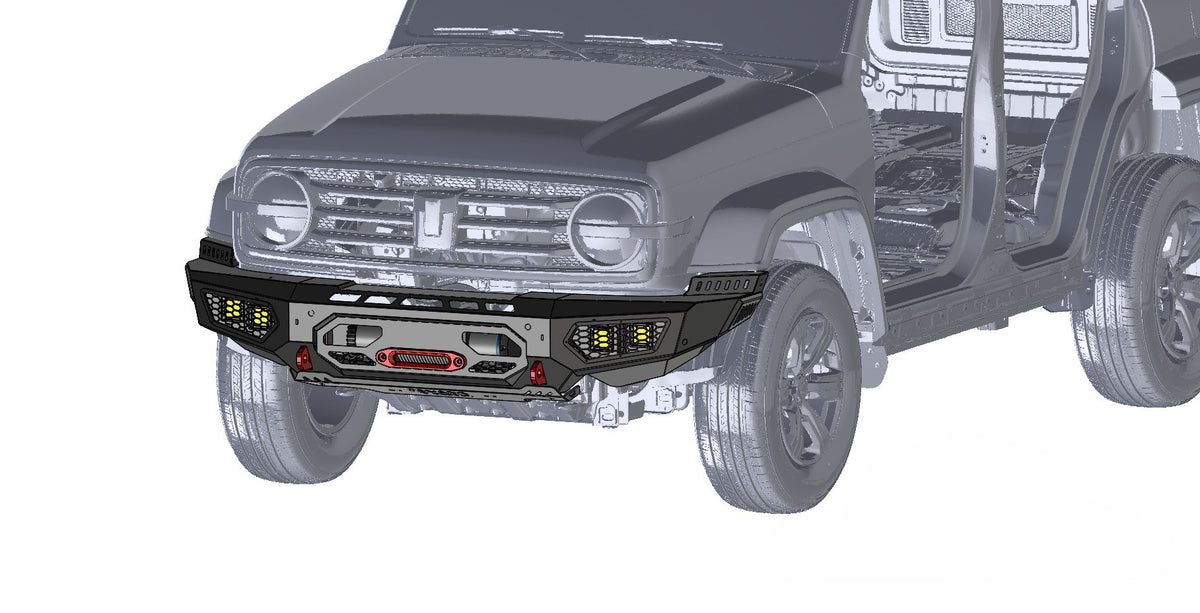 GWM Tank 300 (2020-2024) Aluminium Front Bumper/ Bullbar