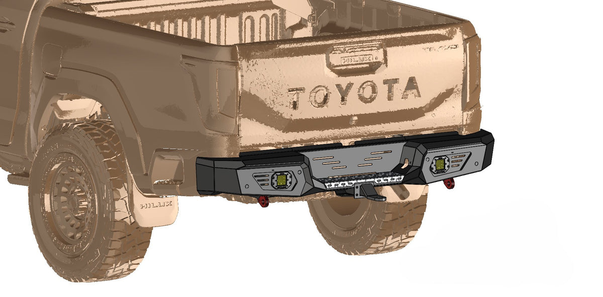 Toyota Hilux GD6 (2020-2025) Roan Rear Bumper