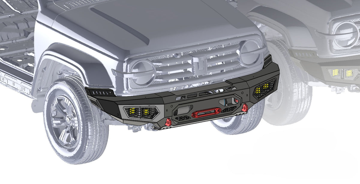 GWM Tank 300 (2020-2024) Aluminium Front Bumper/ Bullbar