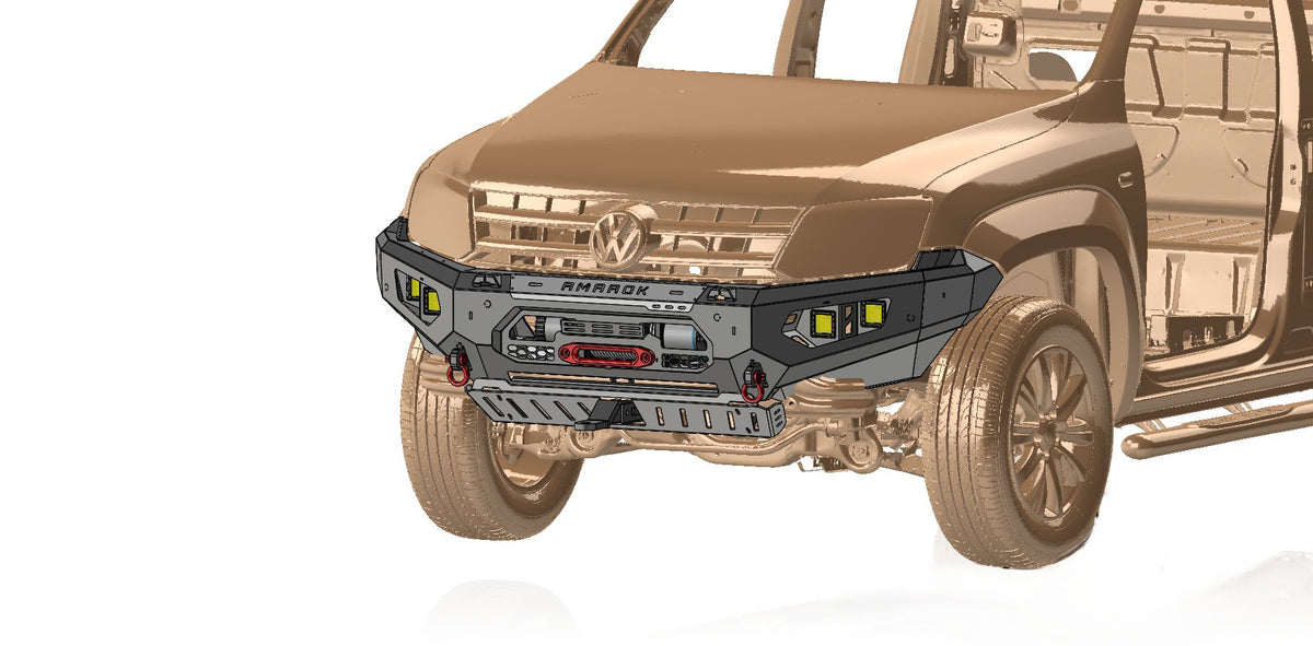 VW Amarok (2010-2021) Leopard Front Bumper