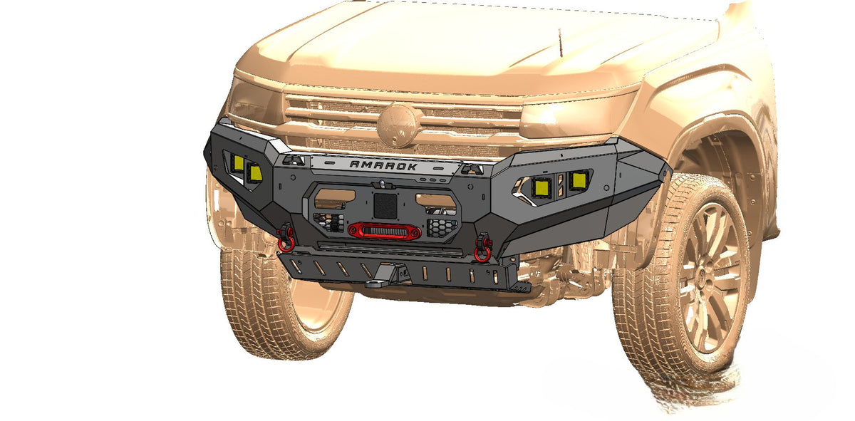 VW Amarok (2022+) Caracal Front Bumper