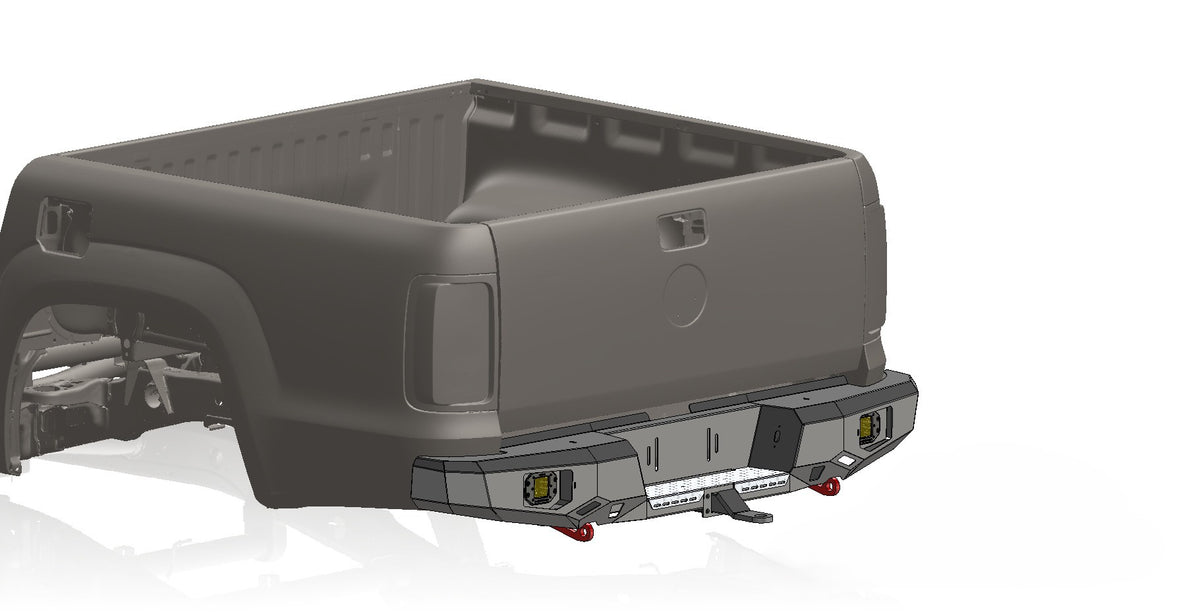 VW Amarok (2010-2021) Eland Rear Bumper