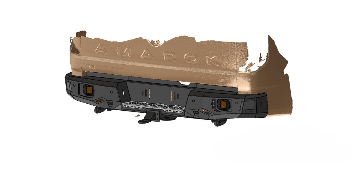 VW Amarok (2022+) Waterbok Rear Bumper