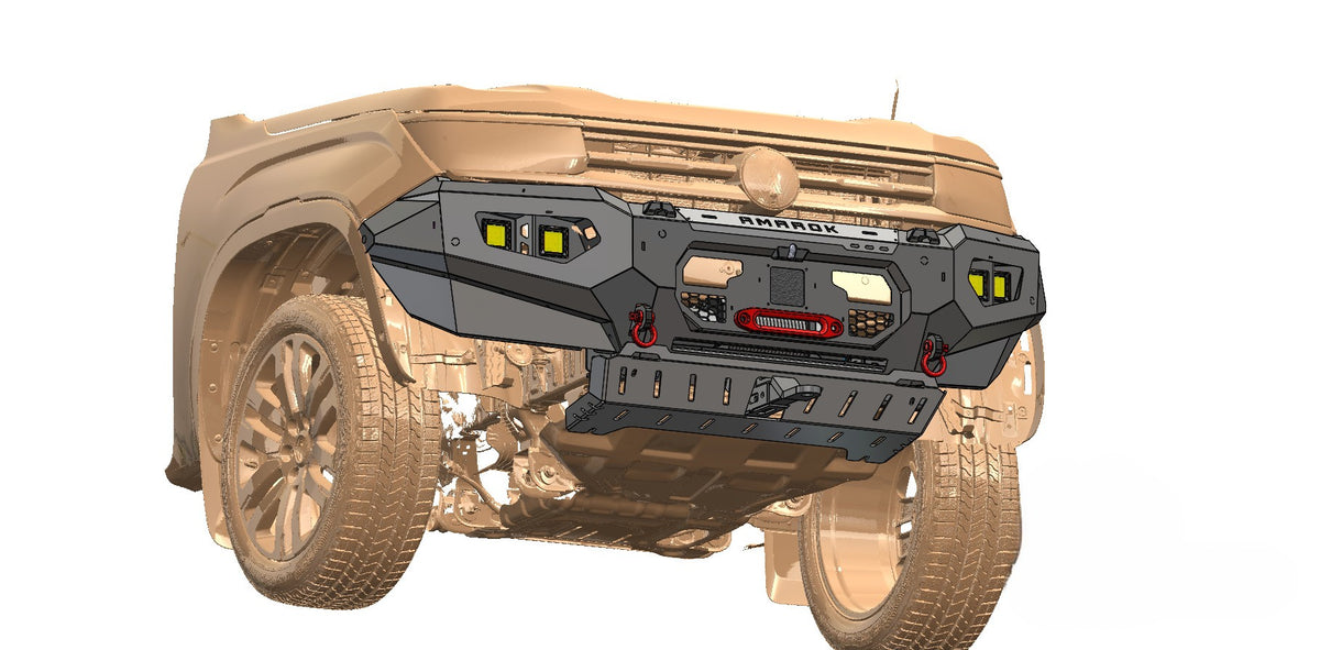 VW Amarok (2022+) Caracal Front Bumper