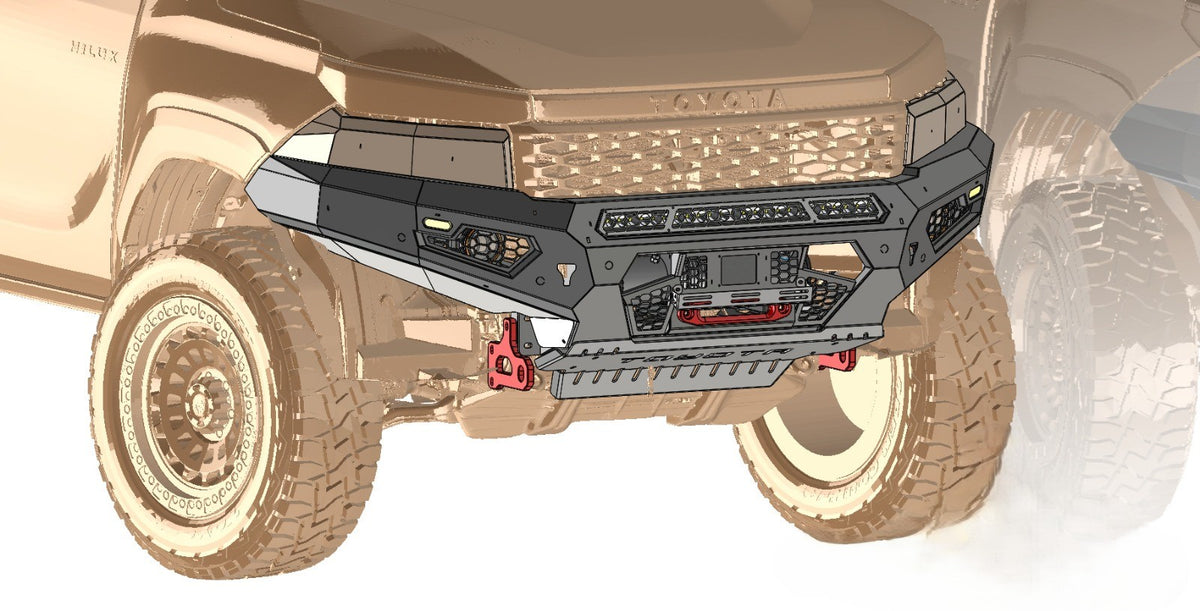Toyota Hilux Travo (2026+) Kudu Front Bumper