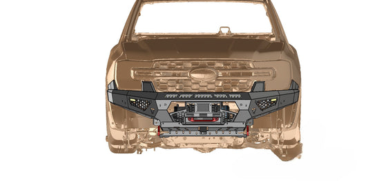 Ford Ranger Next Gen (2022+) Fox Front Bumper or Jackel Bullbar