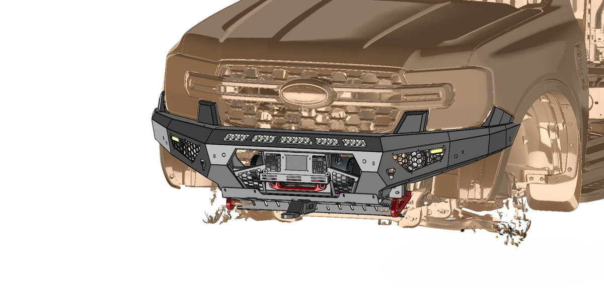 Ford Ranger Next Gen (2022+) Fox Front Bumper or Jackel Bullbar