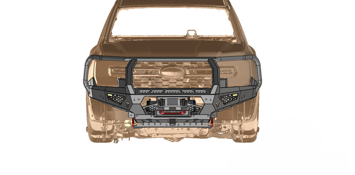 Ford Ranger Next Gen (2022+) Fox Front Bumper or Jackel Bullbar