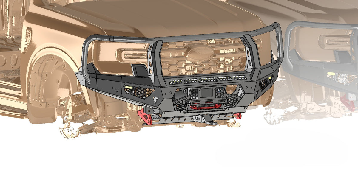 Ford Ranger Next Gen (2022+) Fox Front Bumper or Jackel Bullbar