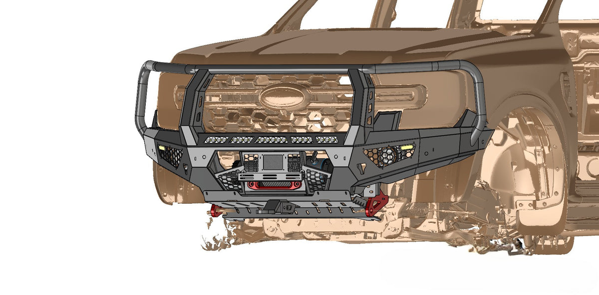 Ford Ranger Next Gen (2022+) Fox Front Bumper or Jackel Bullbar