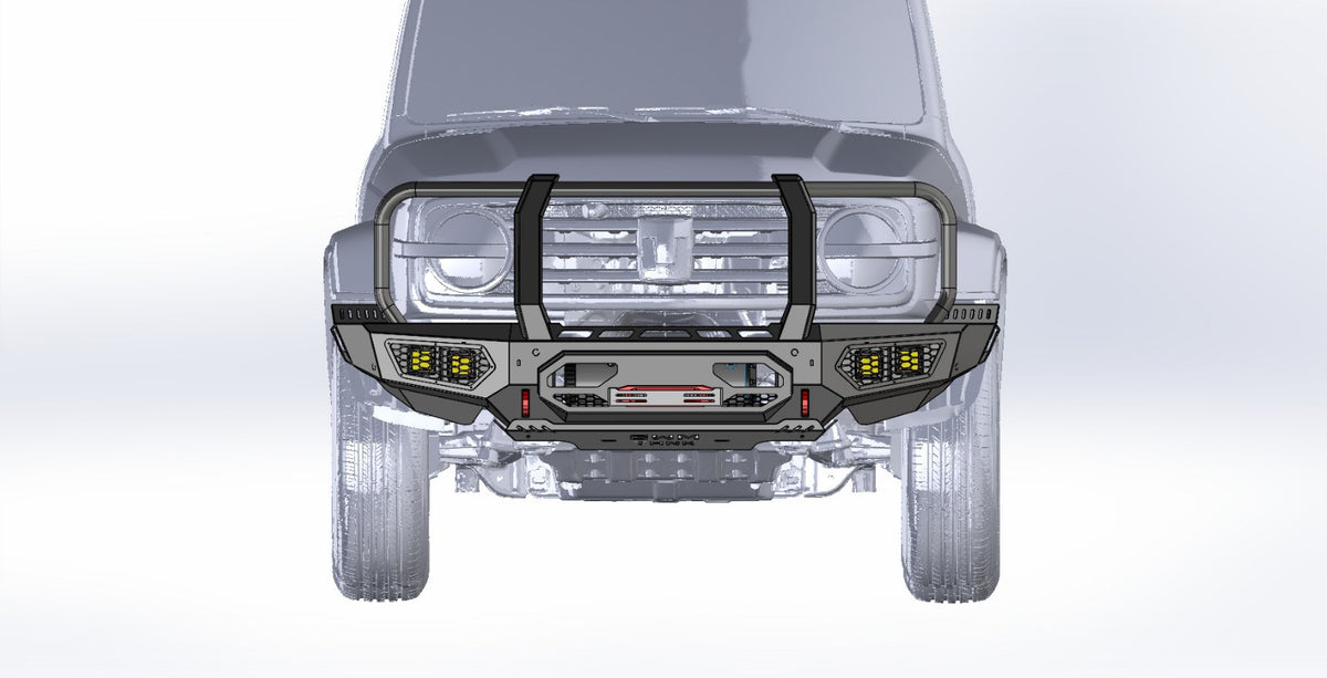 GWM Tank 300 (2020-2024) Aluminium Front Bumper/ Bullbar