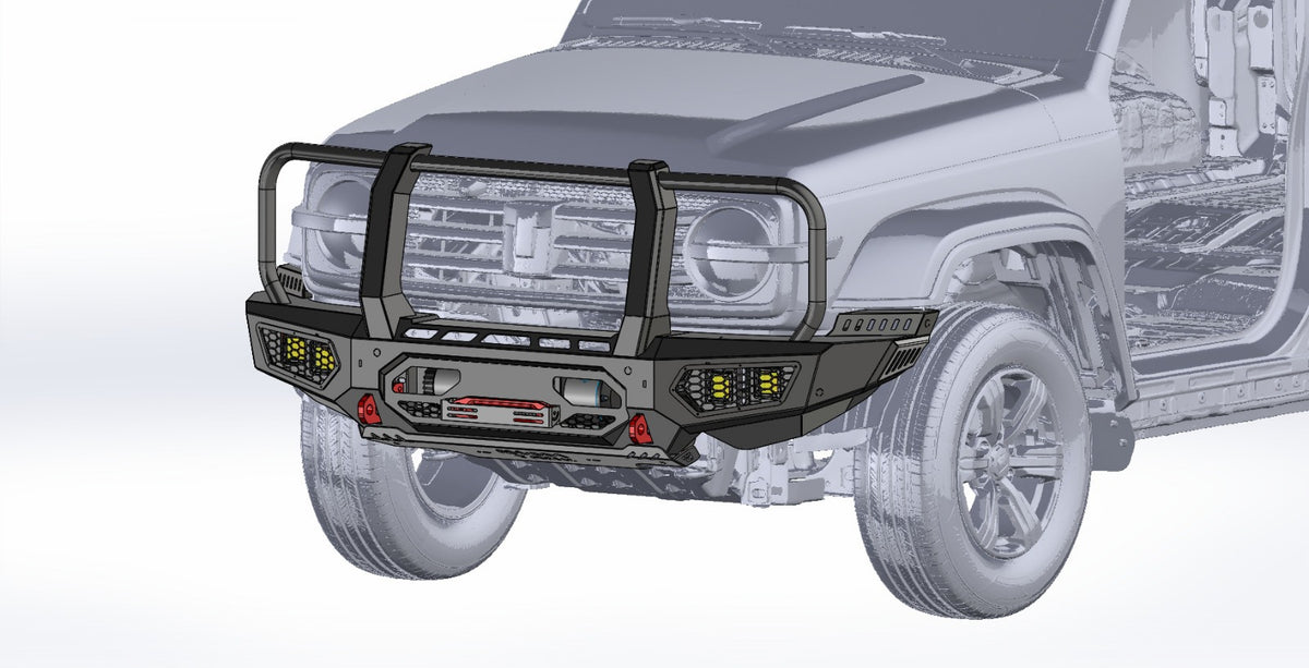 GWM Tank 300 (2020-2024) Aluminium Front Bumper/ Bullbar