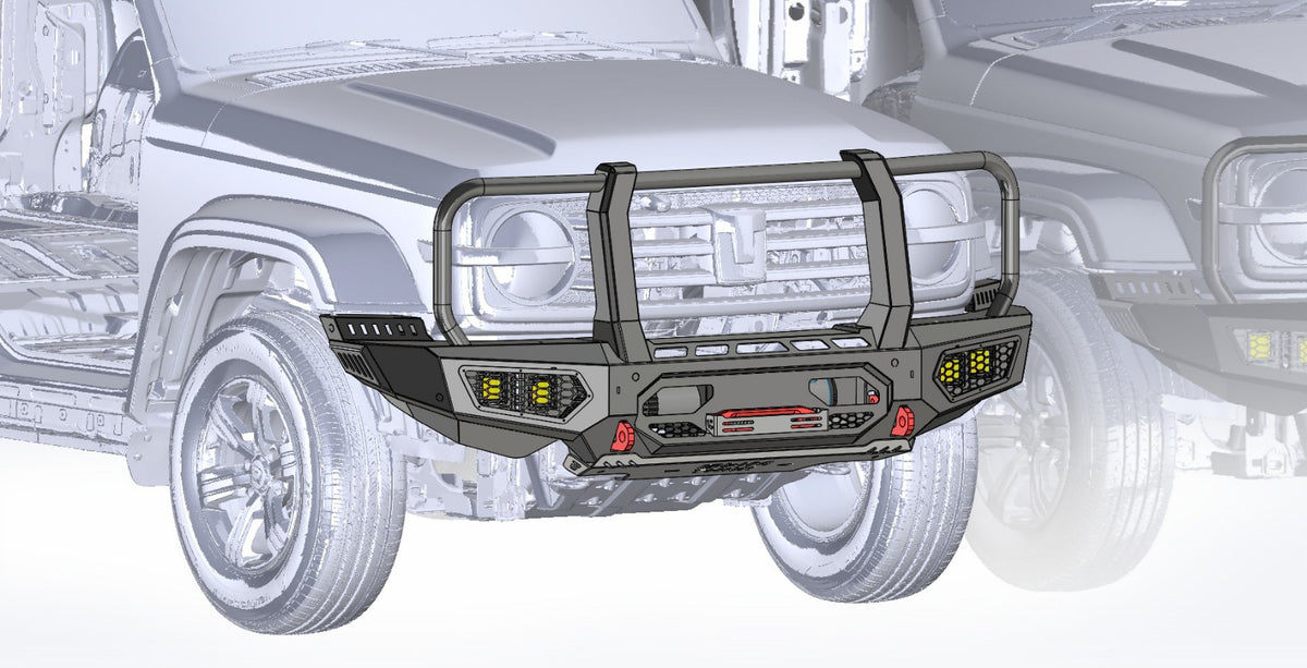 GWM Tank 300 (2020-2024) Aluminium Front Bumper/ Bullbar
