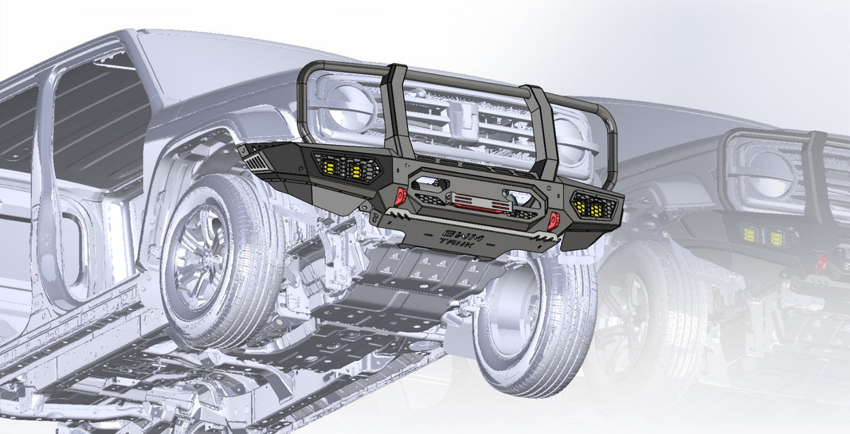 GWM Tank 300 (2020-2024) Aluminium Front Bumper/ Bullbar