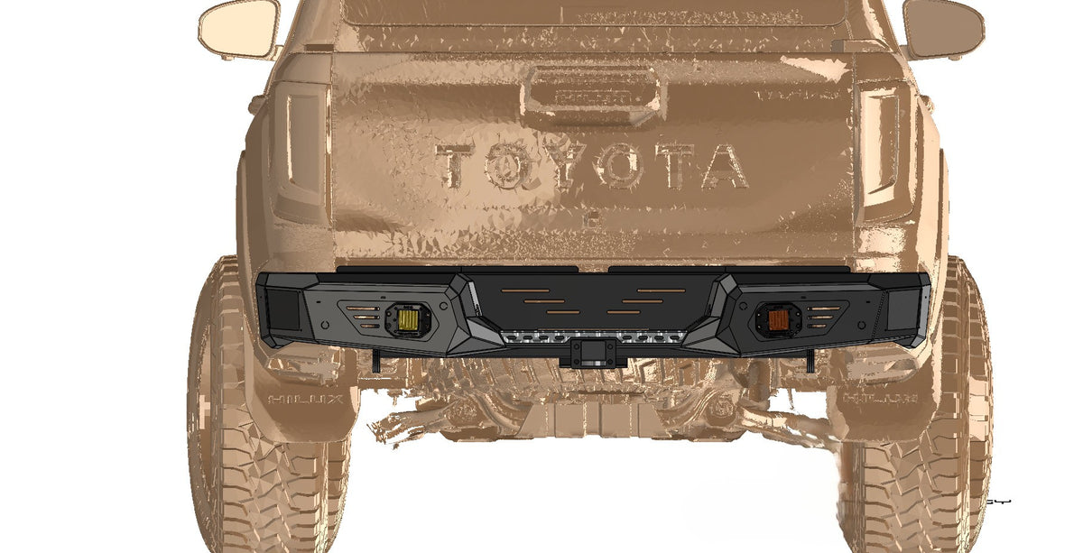 Toyota Hilux (2026+) Sable Rear Bumper