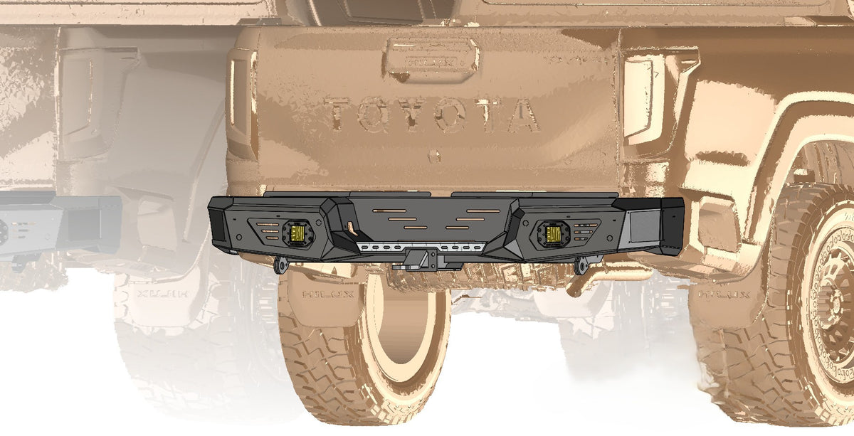 Toyota Hilux (2026+) Sable Rear Bumper
