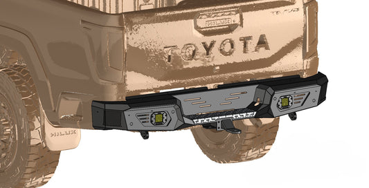Toyota Hilux (2026+) Sable Rear Bumper