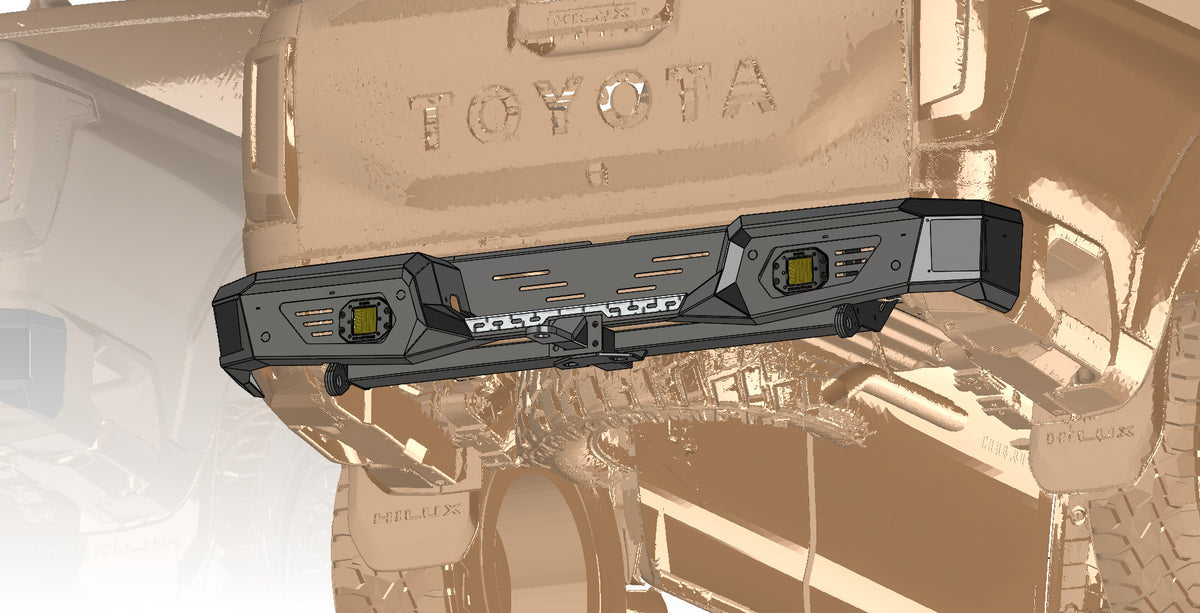 Toyota Hilux (2026+) Sable Rear Bumper