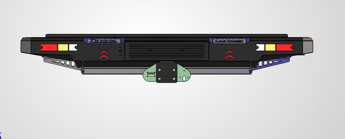 Toyota Land Cruiser 79 Series (2024-2026) Buffel Rear Bumper