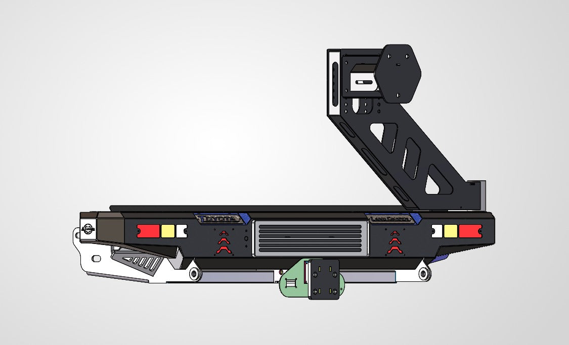 Toyota Land Cruiser 79 Series (2024-2026) Buffel Rear Bumper